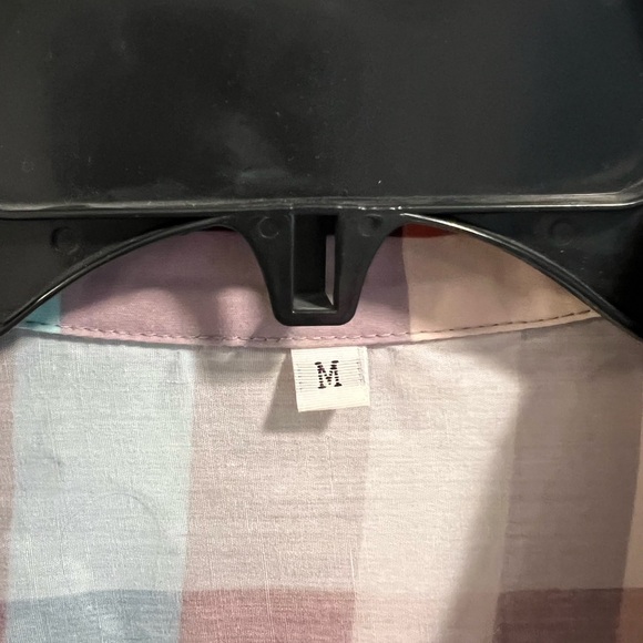 Plaid Long sleeved Blouse - Picture 5 of 5